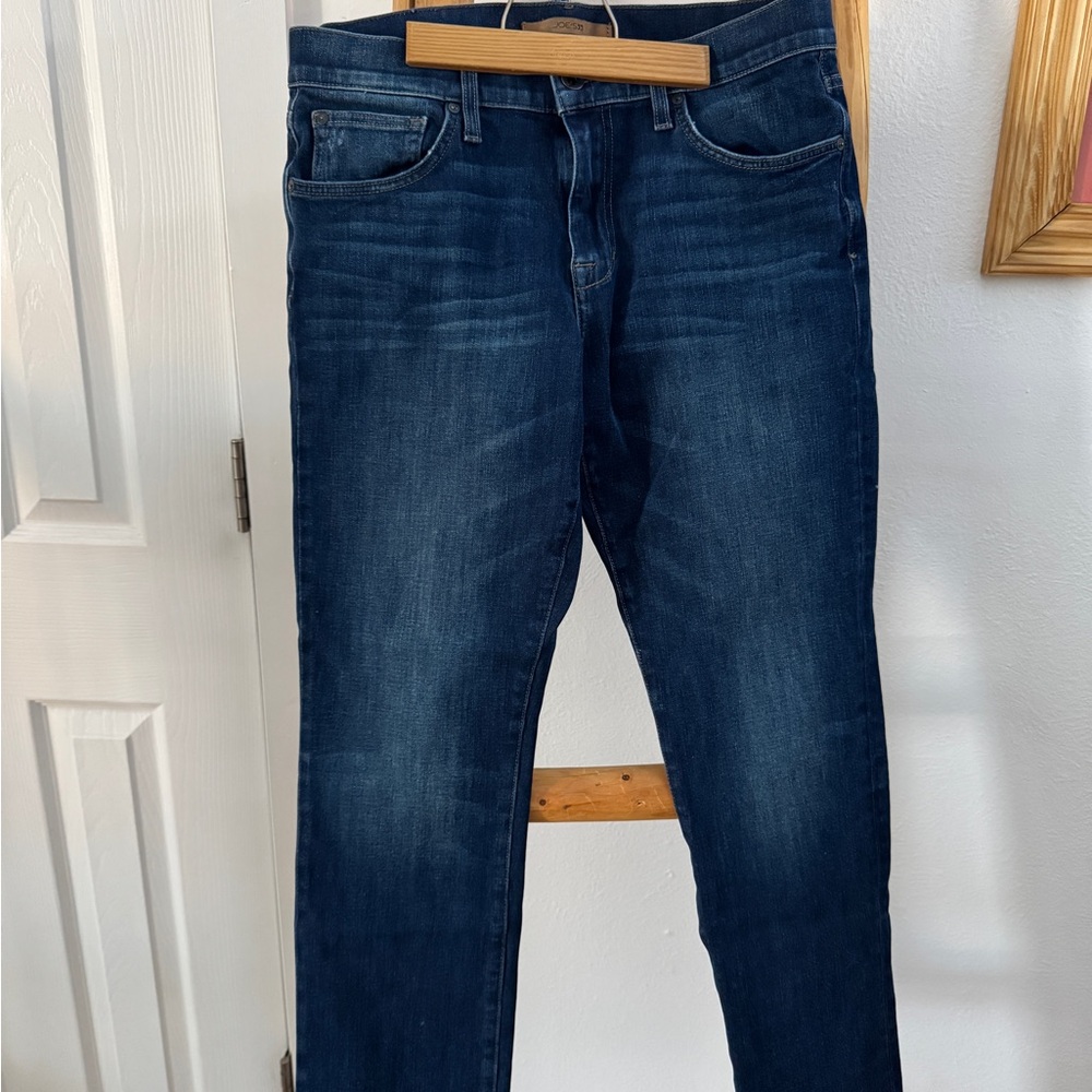 Joe's Jeans Dark Blue Straight Leg Jeans